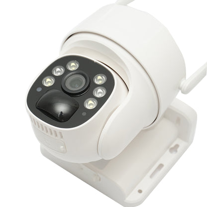 3MP surveillance camera, WIFI rotating with 5W solar panel, PTZ, 1080P, motion sensor, night vision, V380 Pro app