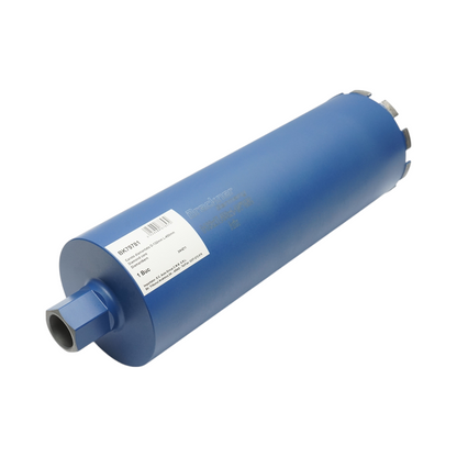 Diamond drill 132x450mm with 1-1/4 UNC internal thread, wet drilling for concrete, brick Breckner Germany