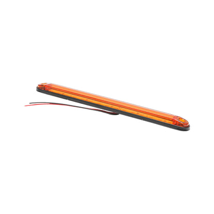 Yellow LED side lamp 240mm 12-24V Breckner Germany