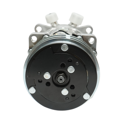 12V air conditioning compressor for Fiat, Same, Renault, Laverda OEM code 5116929, 322406400, 7700267326, 7700004557, 2508799C91