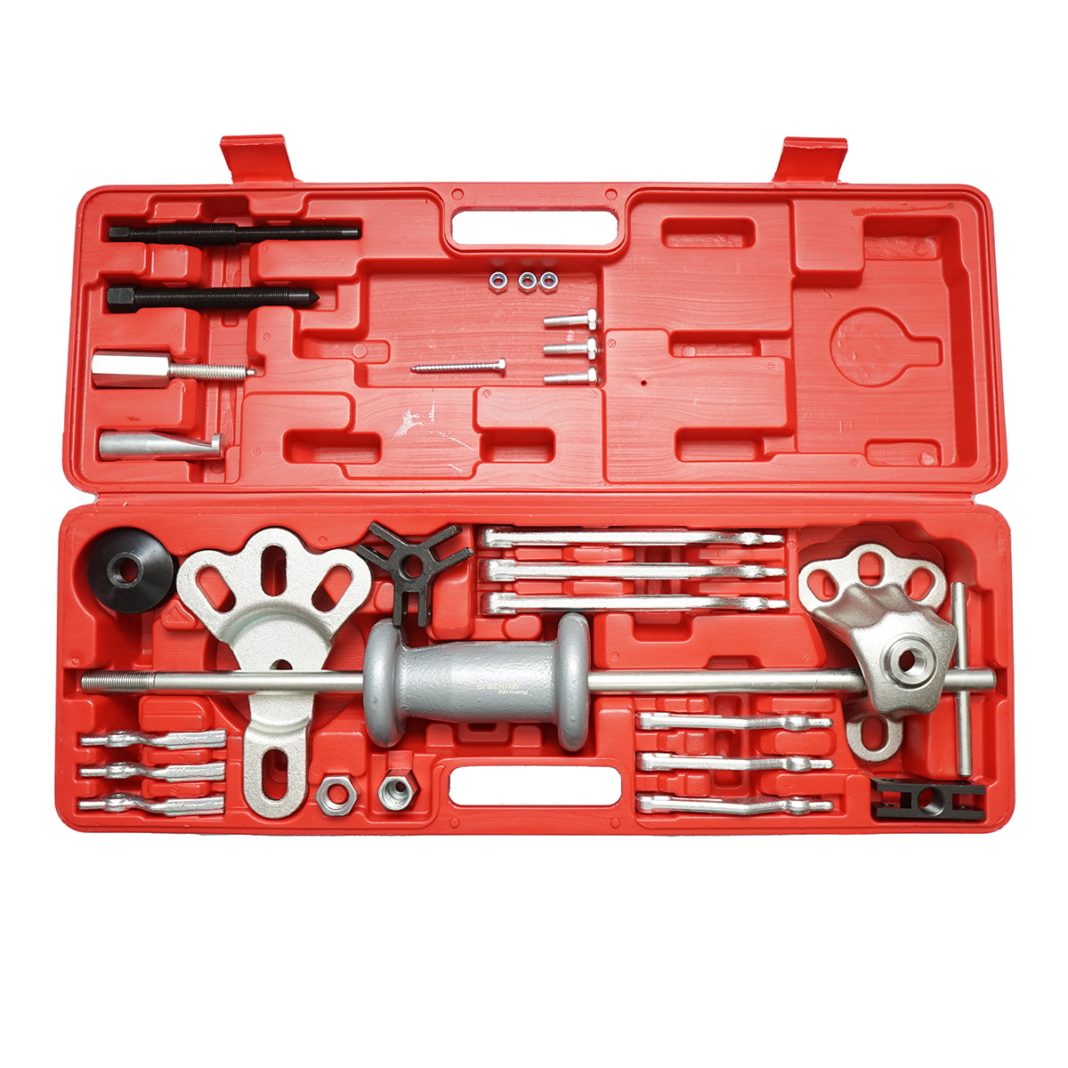 Universal drum hub extractor kit with sliding hammer Breckner Germany