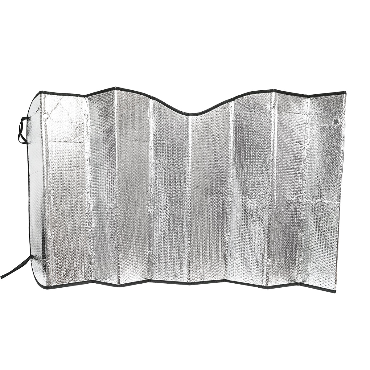 Parasolar car windshield 130x60cm aluminum foil and fixing suction cups Breckner Germany