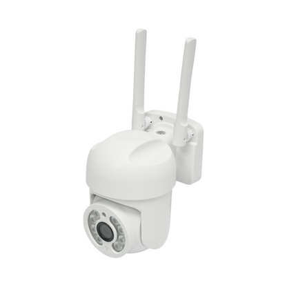 Smart WIFI 1080P outdoor surveillance camera, dual lens, PTZ motion sensor, 360-degree rotating, 220V ICSee