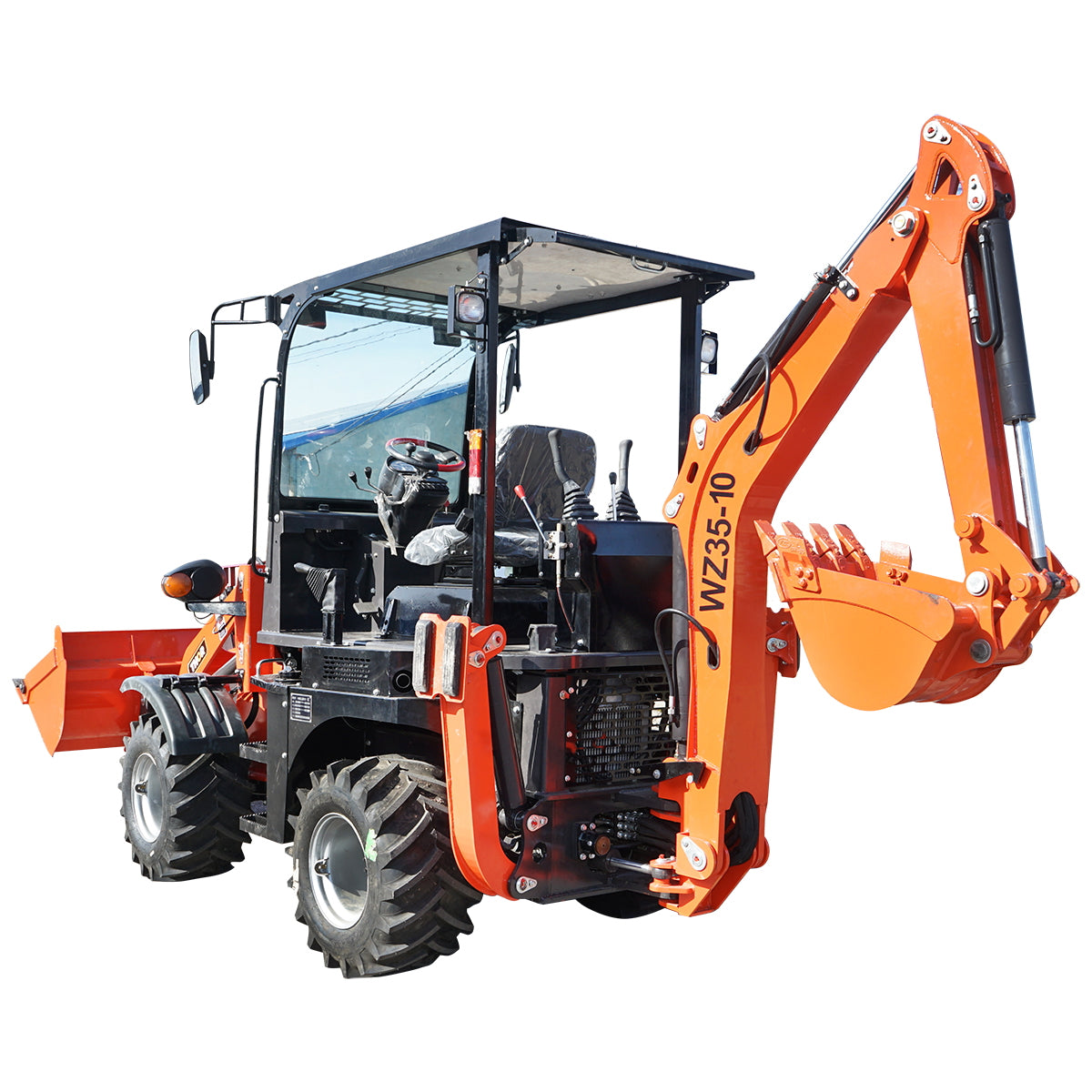 Bulldozer 3.5T, diesel engine 36.8kW, 2400RPM, 5600x1680x2730mm