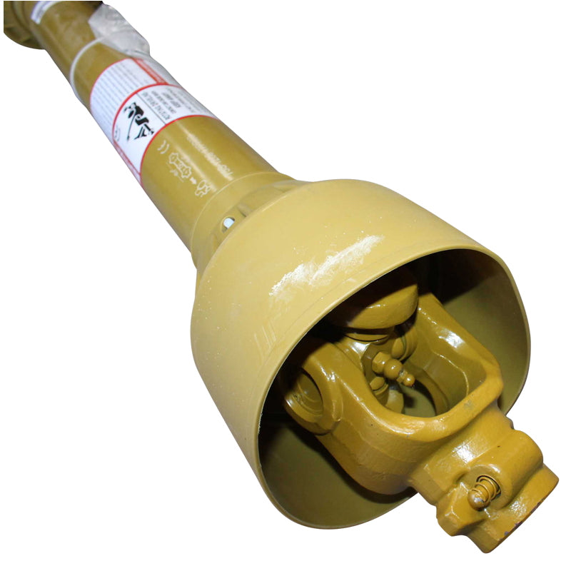 Cardan 1200 mm T5 with clutch made of 2 discs cross 30.2x80 (triangular pipe) 1 3/8 Z=6