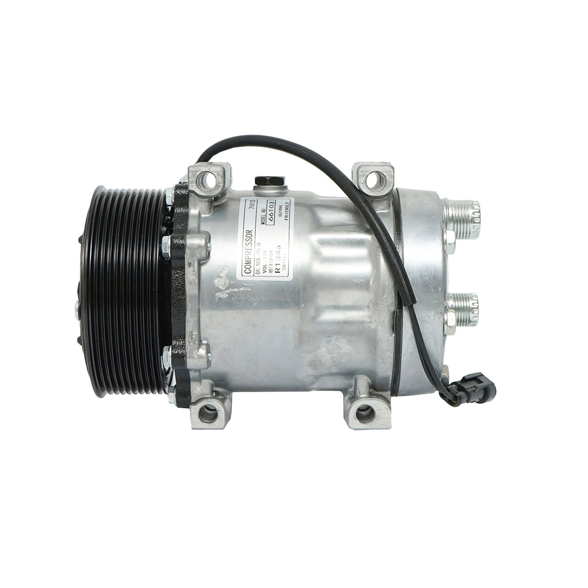 Air conditioning compressor for New Holland, Case IH OEM 87709773
