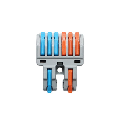 Quick connector cable 32A 450V, 8 poles 0.08-4mm Leader