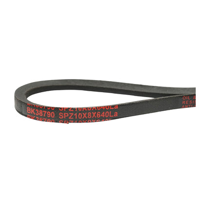 SPZ trapezoidal transmission belt 10x8x640 LA 10x640 Breckner Germany