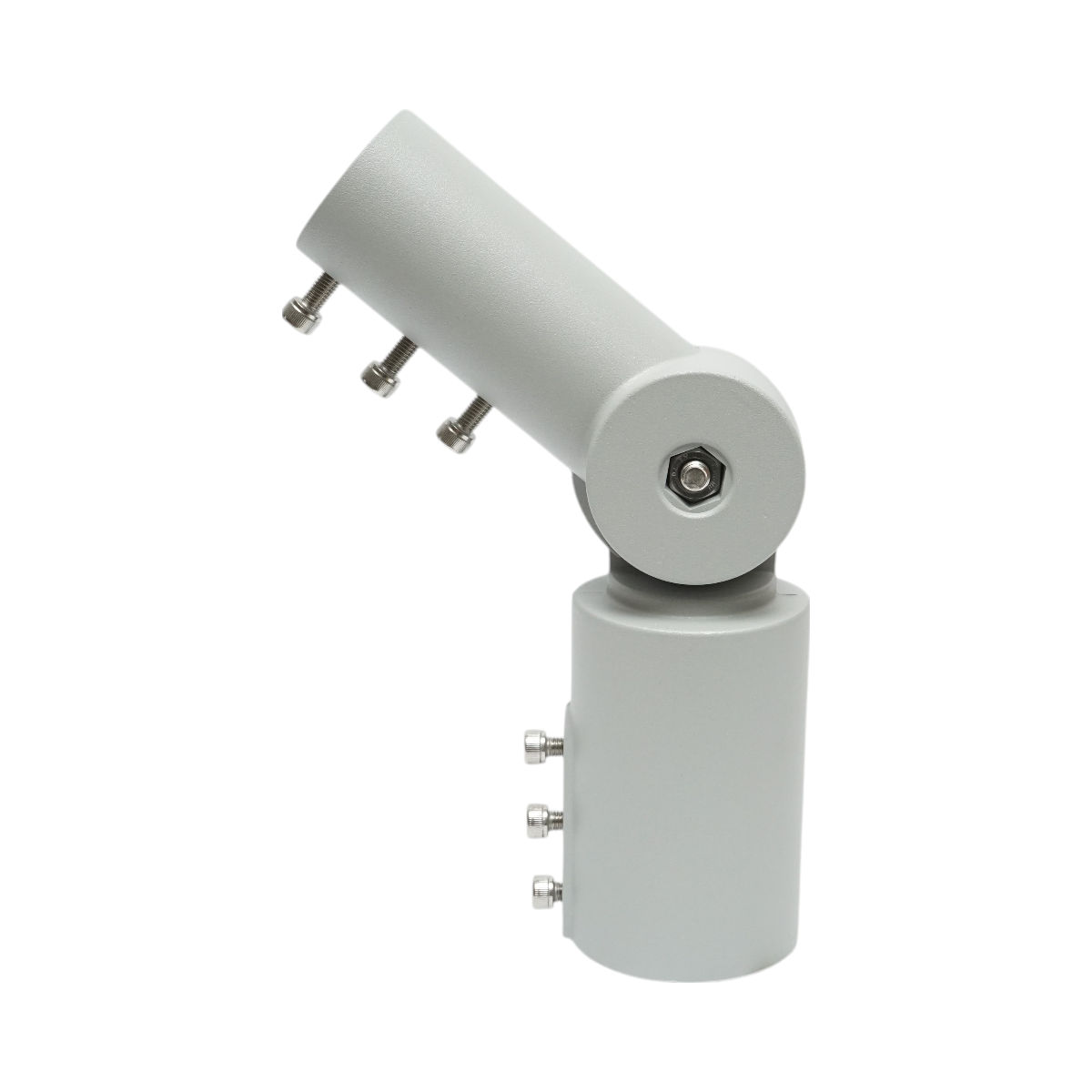 Adjustable street lamp adapter 0-90°