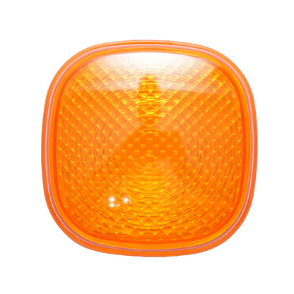 Yellow stop lamp disperser JCB 3CX, 4CX, front loaders, telehandlers OEM code 700/50073