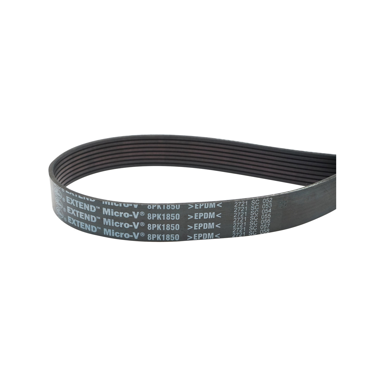 Fan belt 8PK1855 for JCB OEM code 320/08599 Breckner Germany