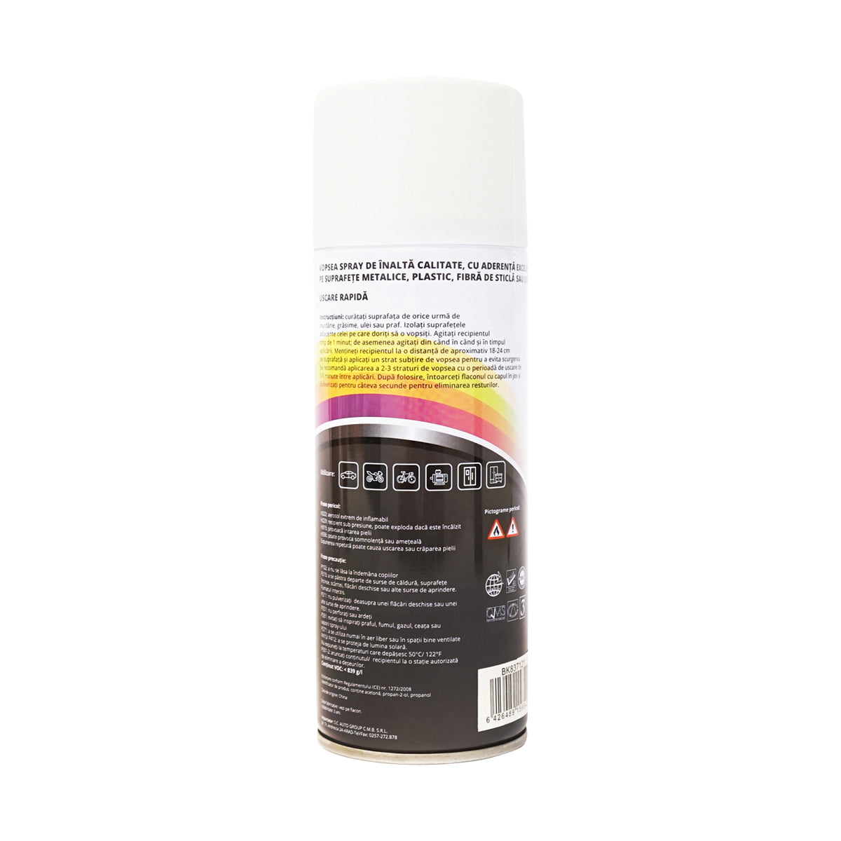 Professional gray mist car spray paint type Ford with quick drying 450ml MAGIC