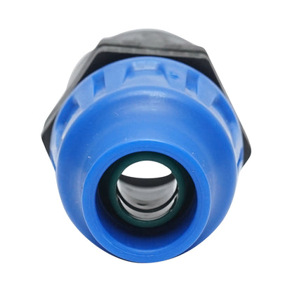 Connector fitting drip tubing D16mmx3/4 inch with internal thread for irrigation systems