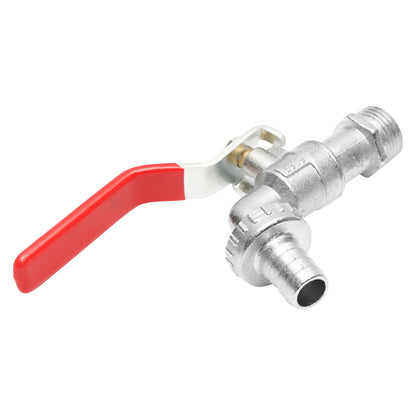 Service water tap 1/2x3/4 with ball and handle for the garden