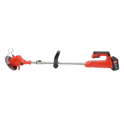 Electric brush cutter 850W extendable, lithium battery 21V/3000 mAh, speed 18000 rpm accessories included