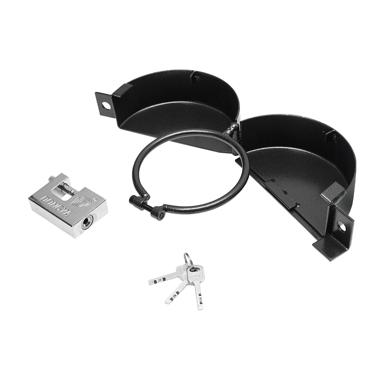 Diesel anti-theft lock 110mm with a padlock opening from the middle