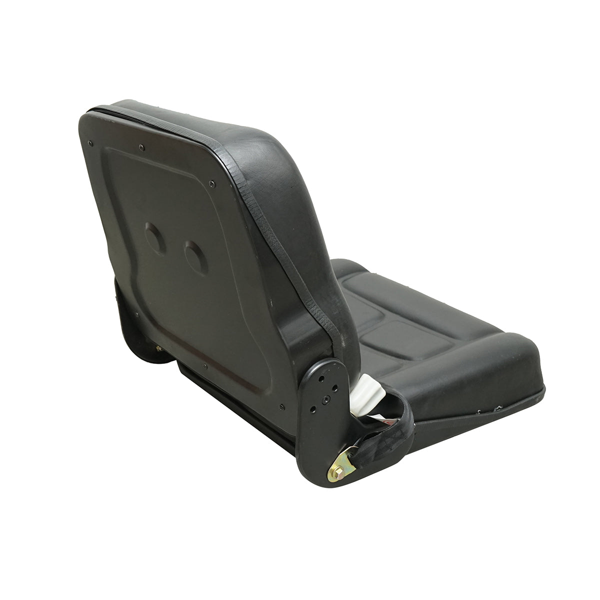 Universal seat with belt for agricultural or industrial machines, forklift