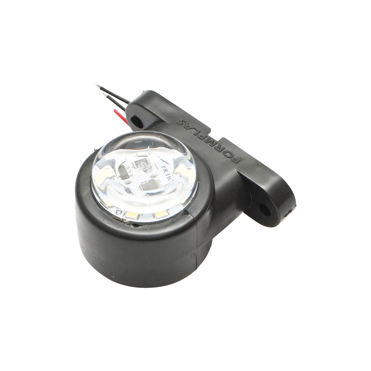White-red LED side rotating beacon 12-24V FR1102 Breckner Germany