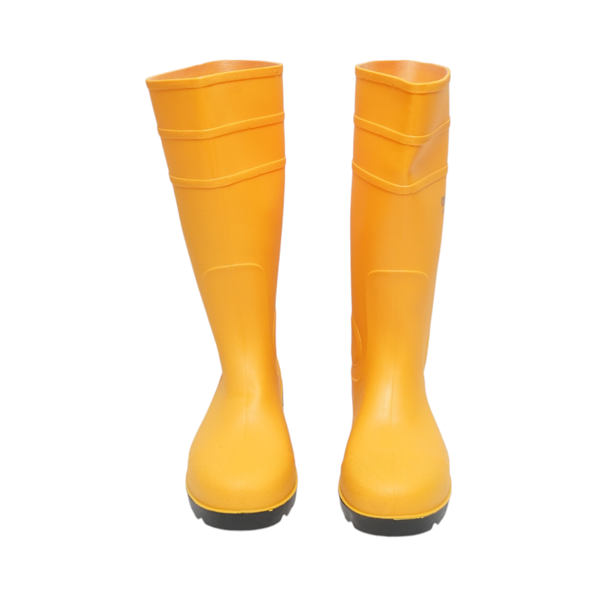 Rubber work boots, yellow, size 41 Crownman