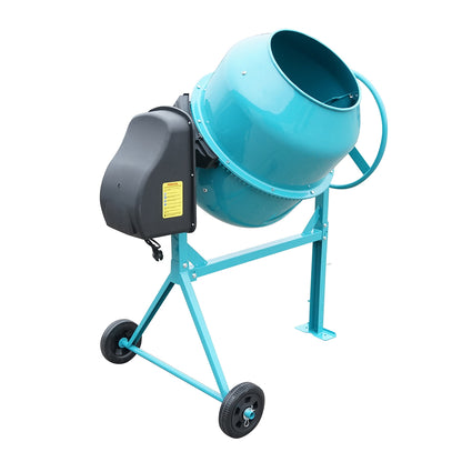 Concrete mixer 800W, drum volume 200L, gear and crown made of cast iron 58 Kg
