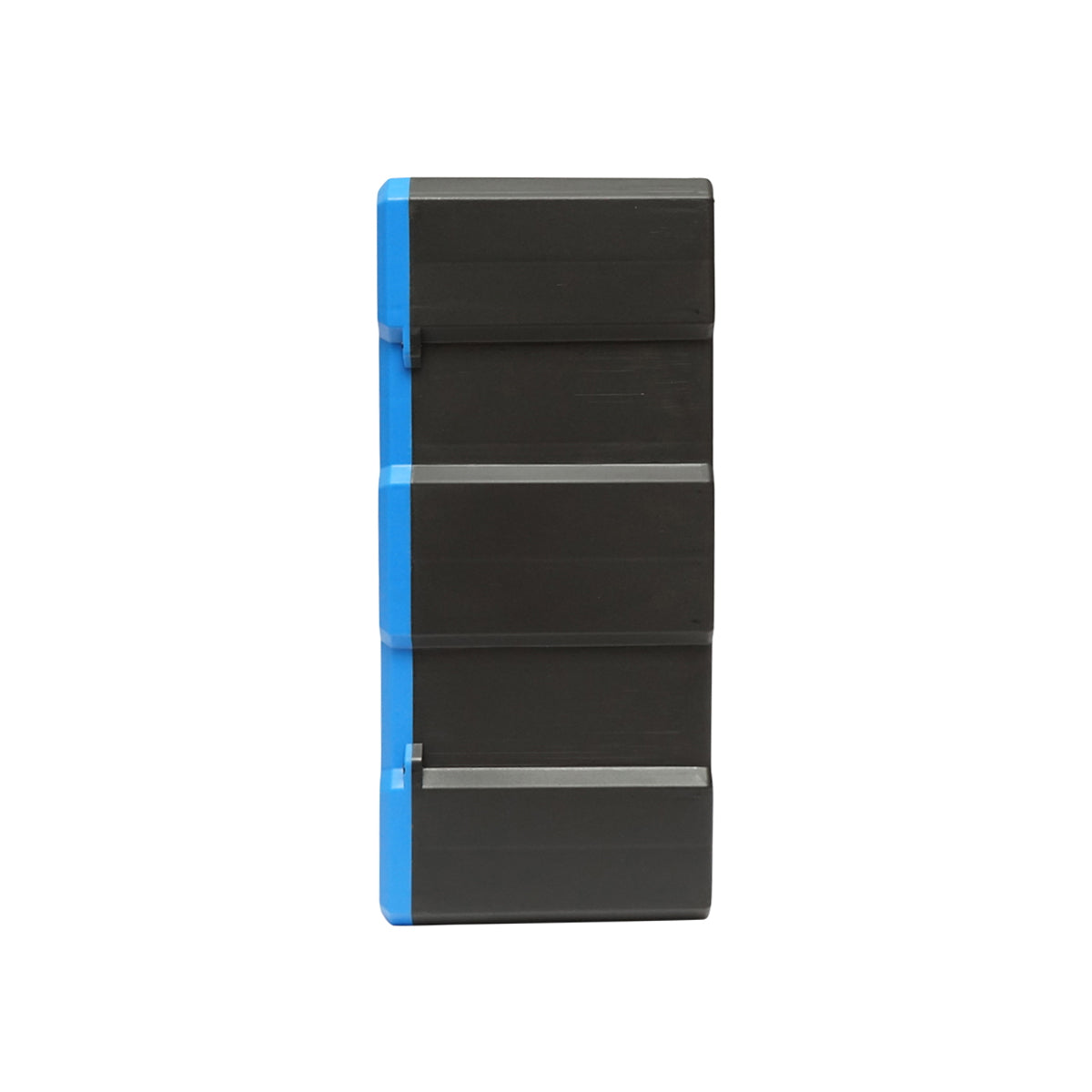 Modular blue plastic storage box, 46 drawers 620x157x360mm Breckner Germany