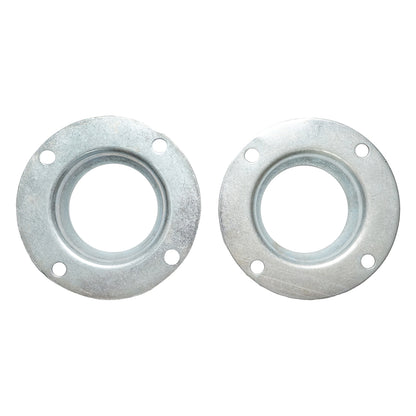 Set of caps for bearing UC511, 3.8mm thick plate