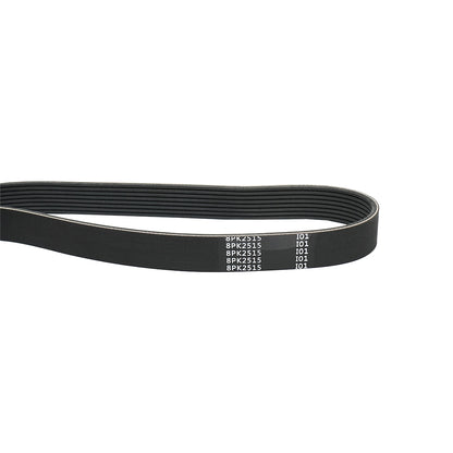 Fan belt 8PK2515 L=2515mm l=28x5mm 8 grooves for Case IH 504078066