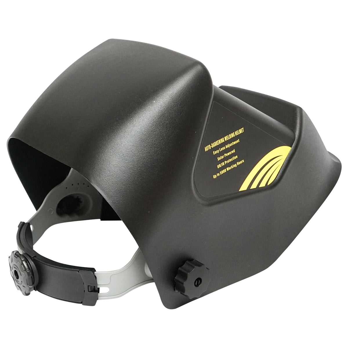 Automatic welding mask with black crystals Breckner Germany