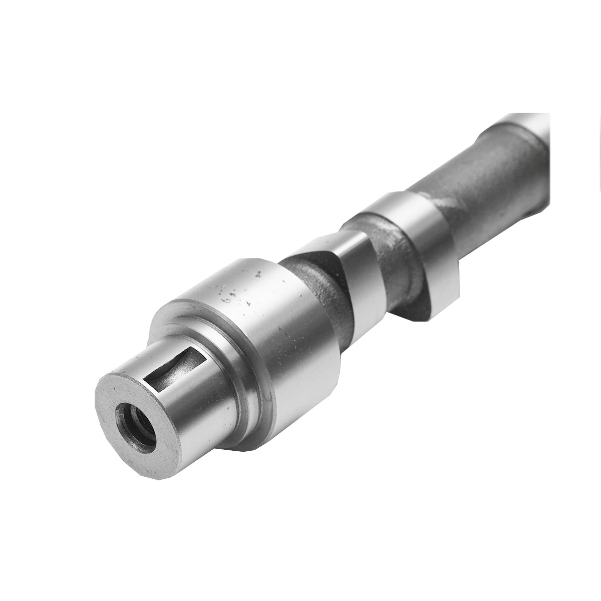 Axle with cam for Claas, Renault, Landini, Massey Ferguson, JCB, Perkins engine OEM code 736818M1, 31415293, 31415321, 6005000530, 6005002250, 02100040