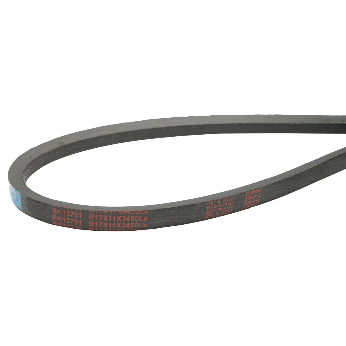 Trapezoidal transmission belt B 17X11X3450 LI