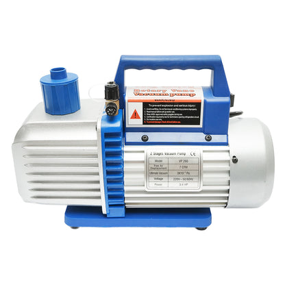 Vacuum pump, 220V, 3/4 HP for refrigeration installations 170l/min