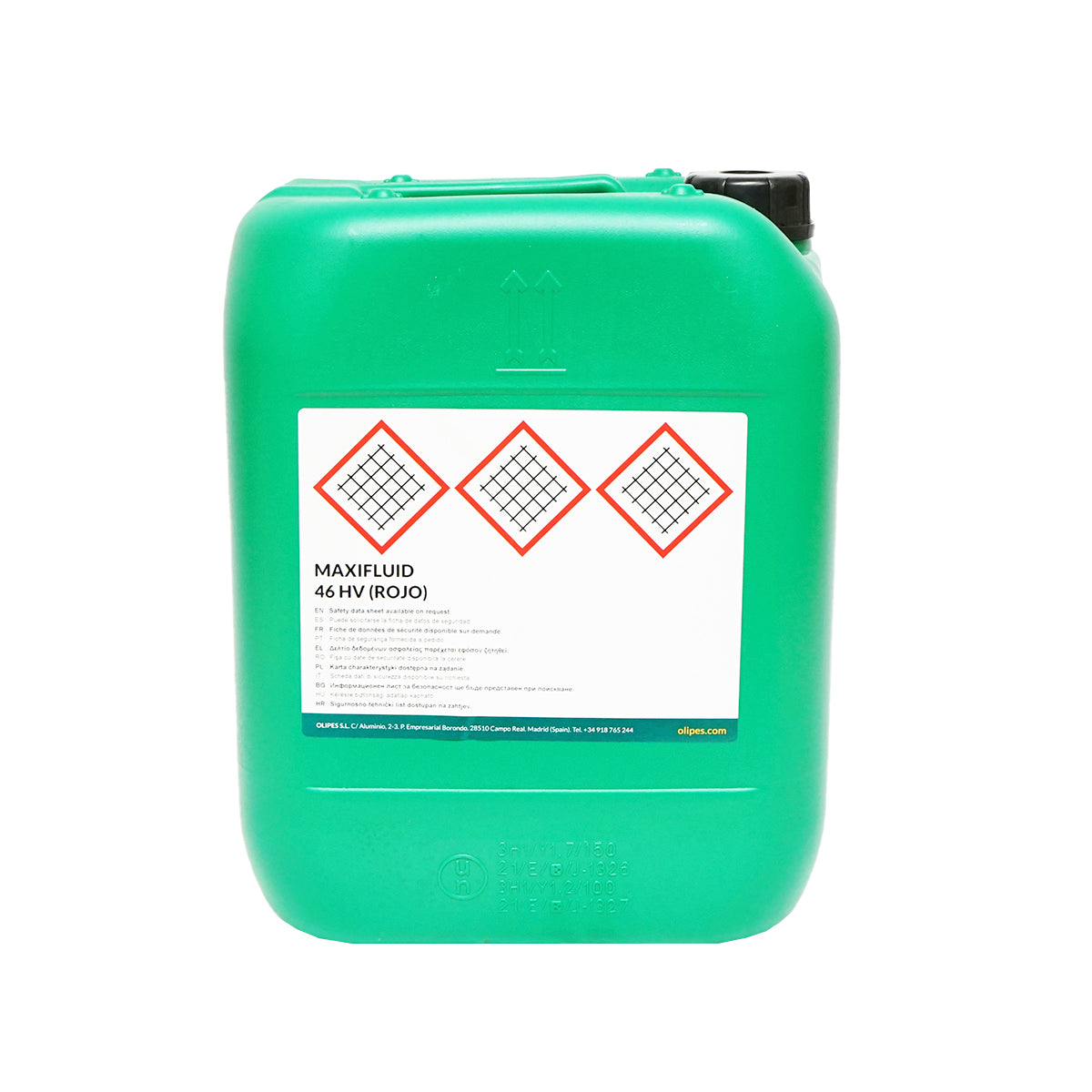 Olipes red hydraulic oil MAXIFLUID 46 HV 20L