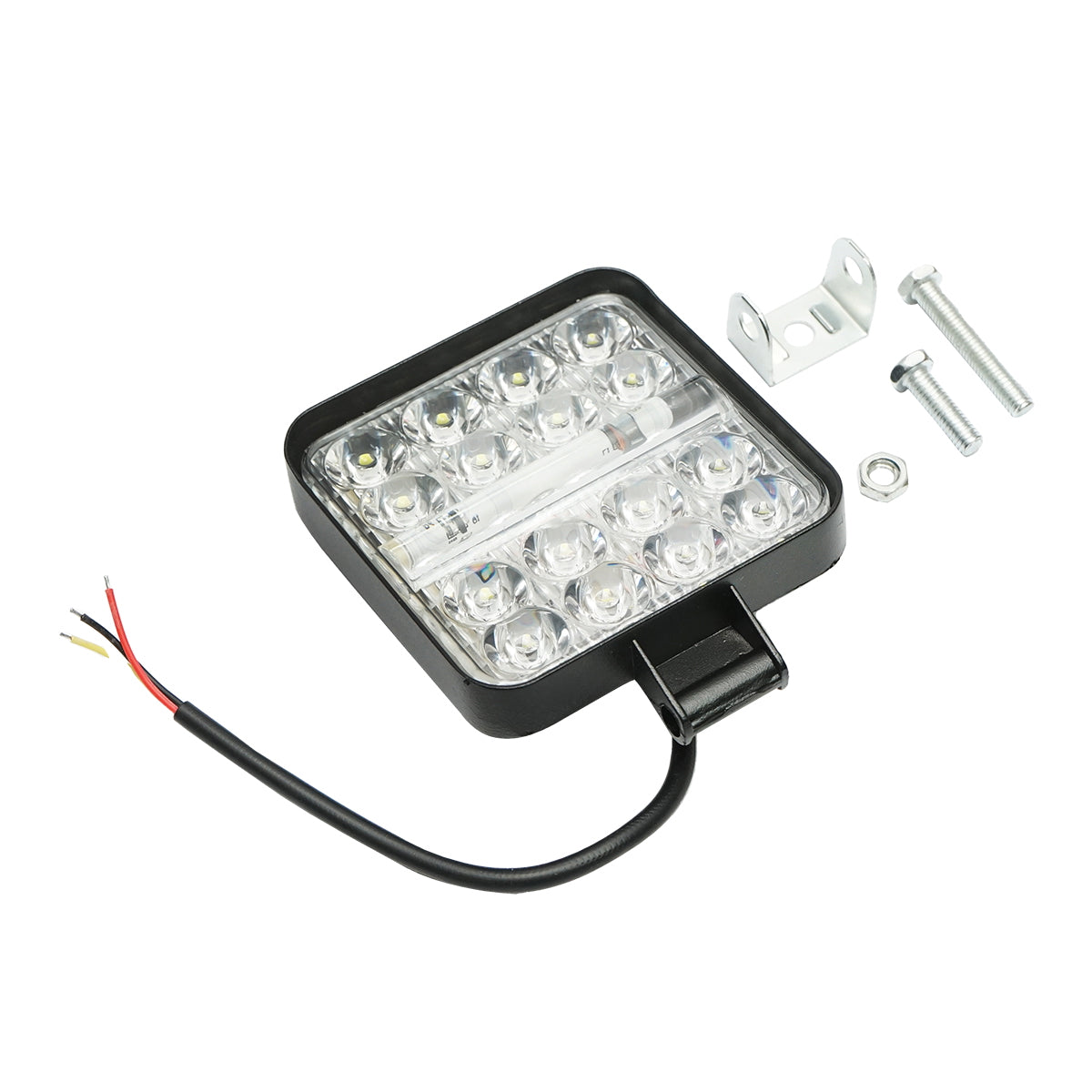 Combined projector lamp 26 LEDs 9-80V 6500K 84x21x84mm IP67