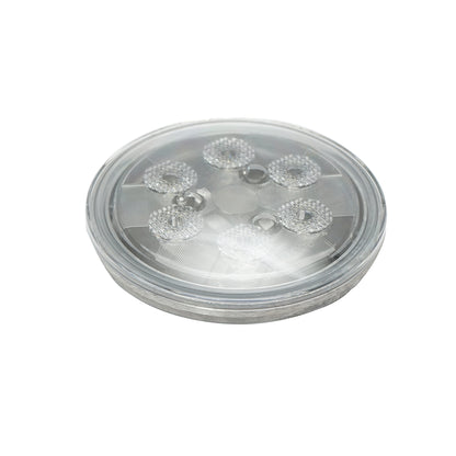 Round fog light 6 LEDs, 18W 9-32V John Deere OEM codes RE336112, RE285628, RE336111, RE561117, PAR36, RE285629, AR104119, AR21059, AT25451, RE35168 BR0101815