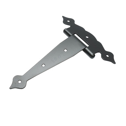 Decorative black hinge T8, 200mm