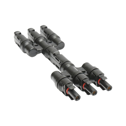 Set of 2 MC4-Y-3 connectors 1.5KV Breckner Germany