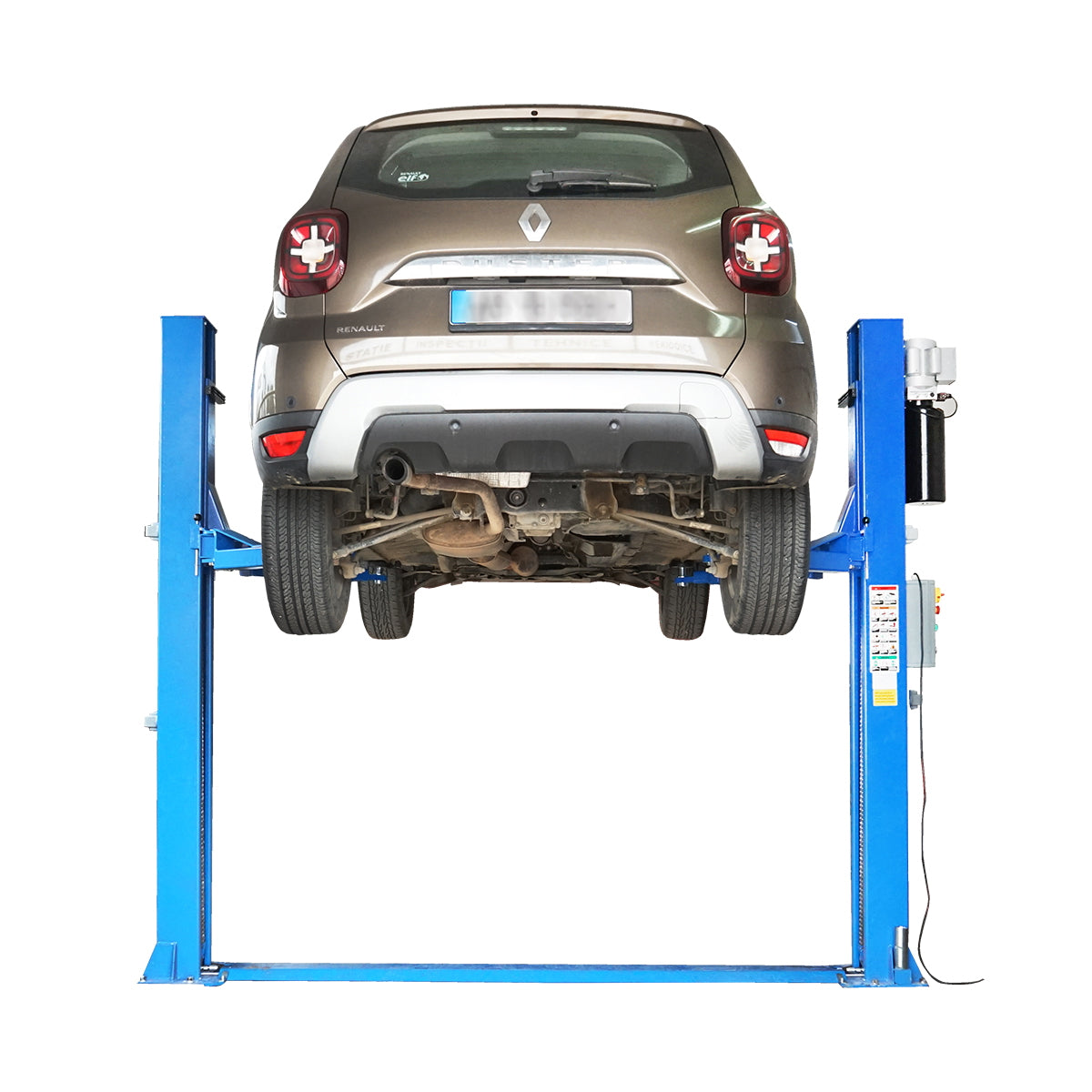 Car lift with 2 columns, lifting capacity 4 tons, 2.2KW, 220V