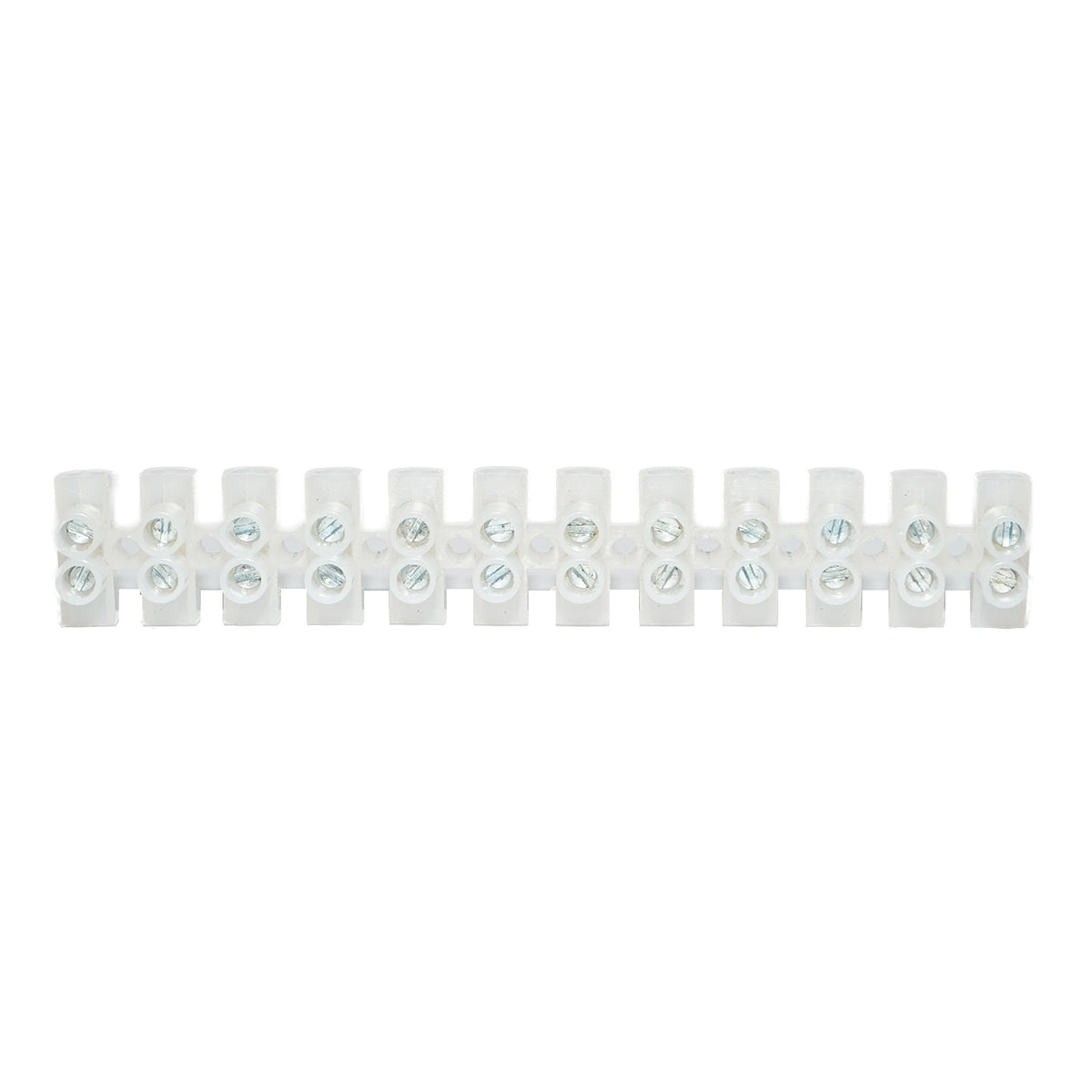 10A 380V terminal block, 12 poles 10mm Leader