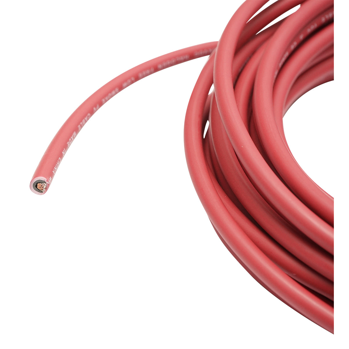 Solar panel cable 4mmx10m red 1.5KV, H1Z2Z2-K Leader