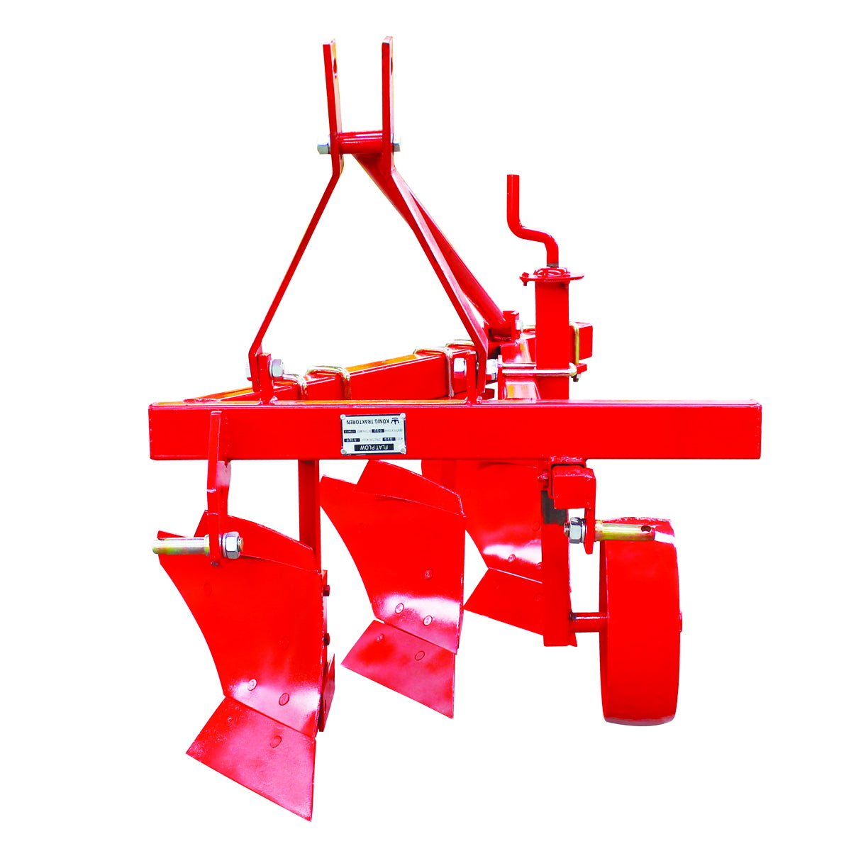 Agricultural plow 3 furrows 25-35 HP width 600mm depth 200-250mm 100Kg
