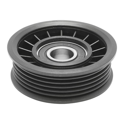Belt tensioner pulley for New Holland, Ford OEM code 83995241, F0NN8A618AA, FNN8A618AA, 84412927 Breckner Germany