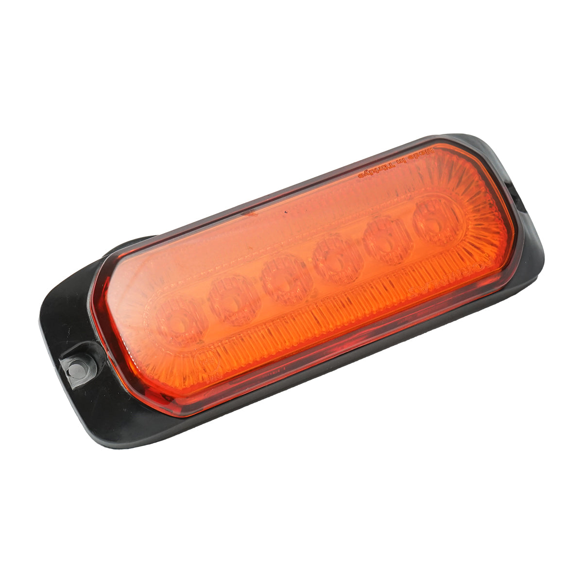 Side marker lamp LED 12-24V, yellow 132x46mm Breckner Germany