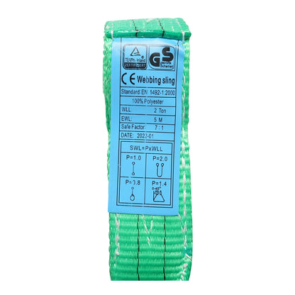 Lifting strap 5m x 50mm 2T Breckner Germany
