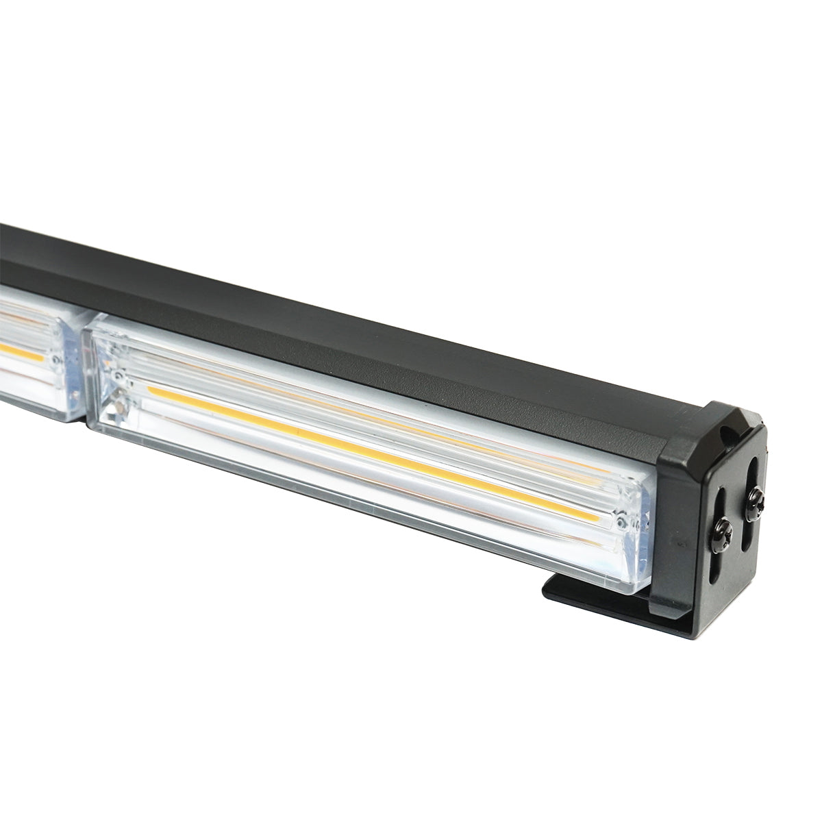 Stroboscopic projector with 5 modules 12-24V yellow