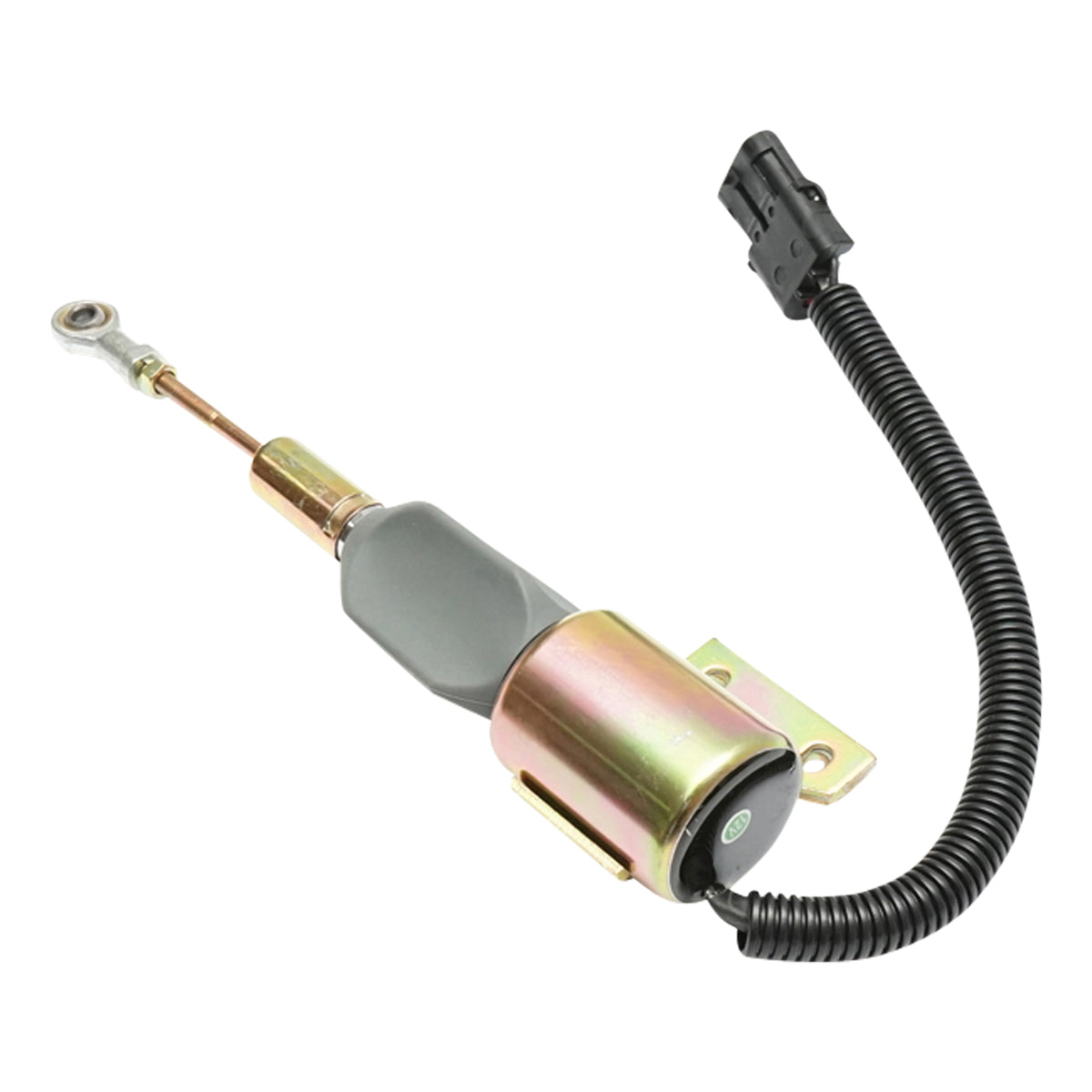 Injector pump solenoid shut-off with sensor for Case IH J930658