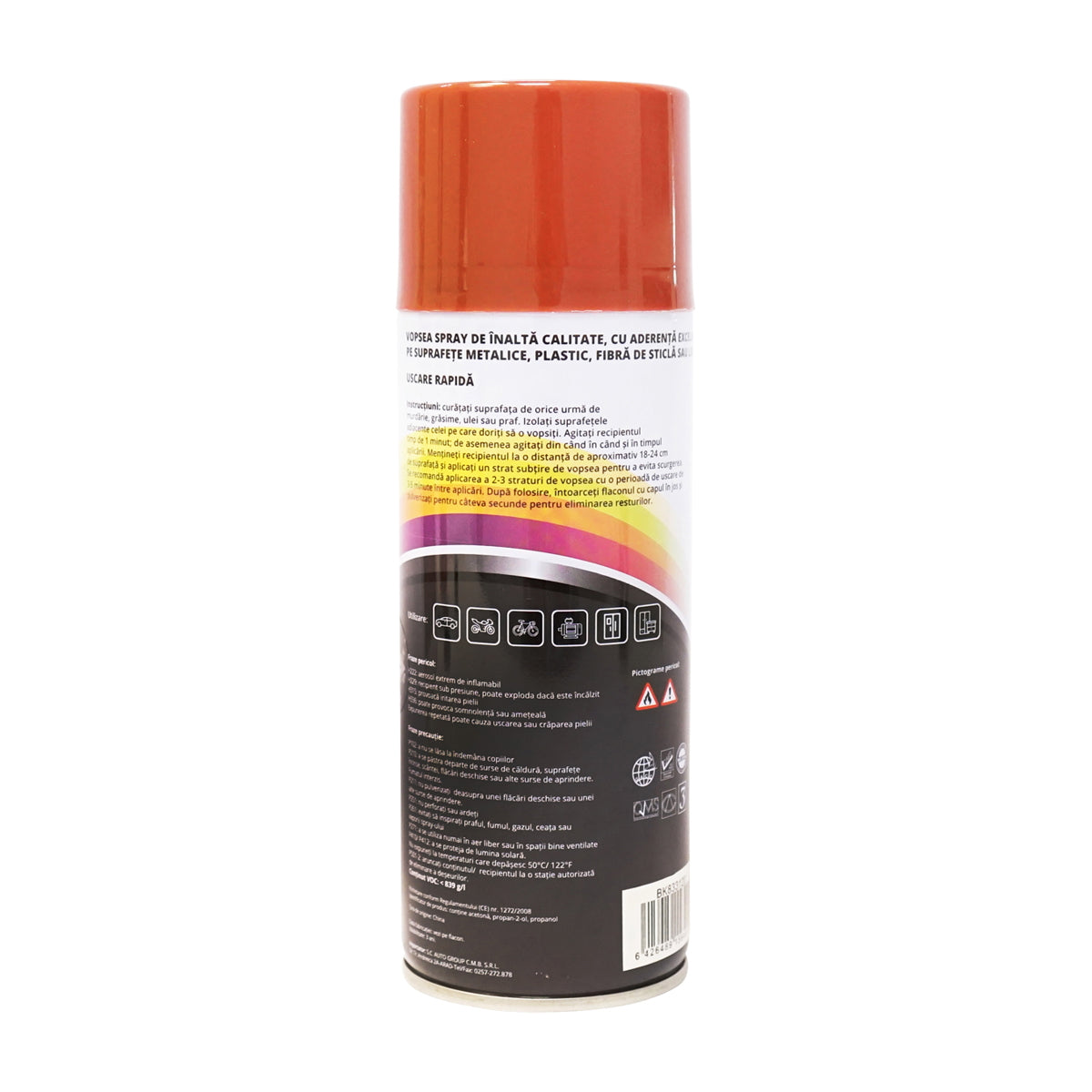 Fiat brown 3120 red oxide car spray paint 450ml MAGIC