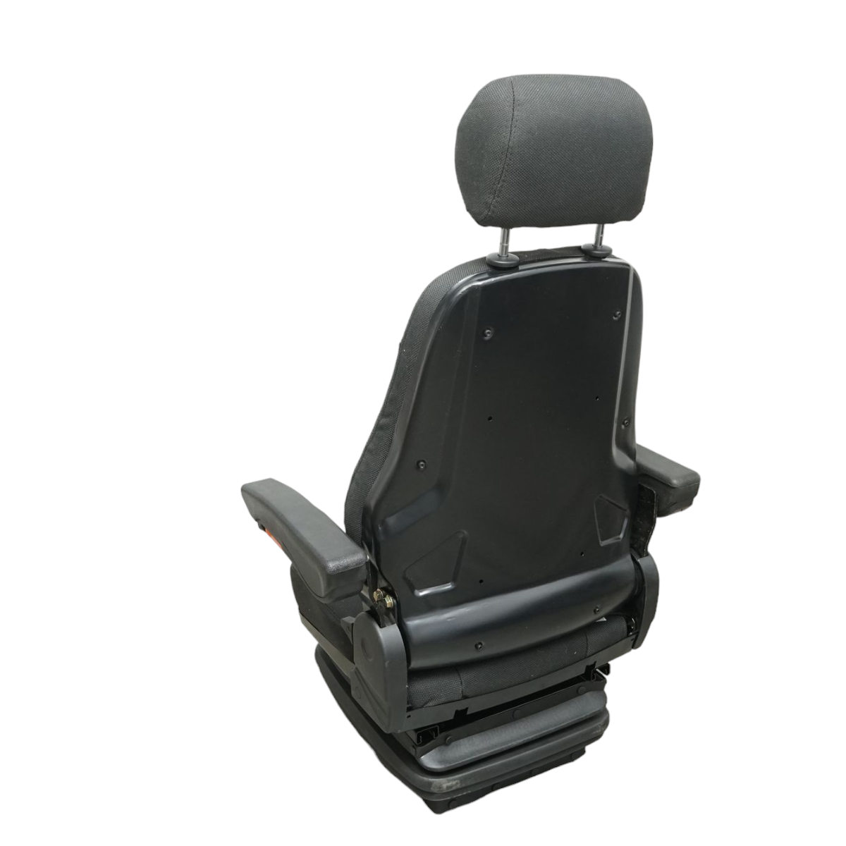 Universal adjustable seat for weight 50-130kg, armrests and backrest reclining 50-90° for tractor, agricultural machinery, industrial, forklift