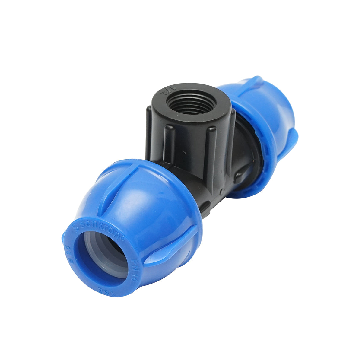 Your internal threaded compression fitting mother 90 degree D25x25mmx1/2, PN16 bar for irrigation systems