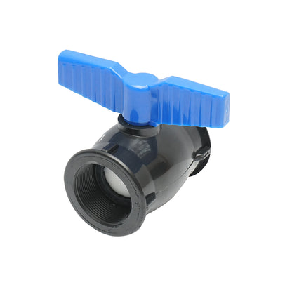 Ball valve equal socket, internal thread 2x2 inch, PN10 for irrigation systems