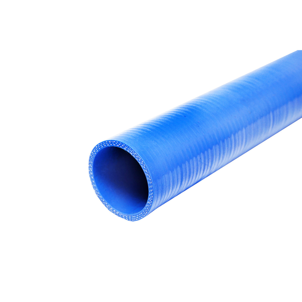 Cooling hose straight 51x1000mm silicone with textile insert Breckner Germany